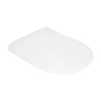 Qtap Сидіння для унітаза (Robin 490, Scorpio 490) 430x363x60 мм, White, з мікроліфтом, Slim Duroplast, MagLock QTSC179W48915
