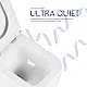 Унітаз підвісний Qtap Gemini Ultra Quiet 485×340×350 мм, White, з сидінням Slim Duroplast / Soft-close / Quick Release QTTAU26W49119