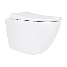 Унітаз підвісний Qtap Robin ML Ultra Quiet 520x365x365 мм, з сидінням Soft-close MagLock, White QTROBML26W49623