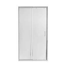 Душевая дверь в нишу Qtap Taurus CRM201-11.C6 97-108x200 см, стекло Clear 6 мм, покрытие CalcLess