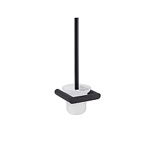 Чорний йоржик для унітазу Q-tap Stetka 3102103B