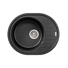 Кухонна мийка Lidz 620x500/200 BLM-14 LIDZBLM14620500200 чорний