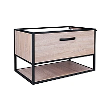 Тумба подвесная Qtap Taurus 80х46 QT2474TPT803WO белый дуб