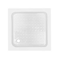 Lidz Душевой поддон KAPIELKA ST80x80х14 низкий квадратный, диаметр слива 52 мм