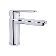 Змішувач для умивальника Qtap Aries QTARI270CRM45557 хром