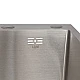 Мийка для кухні Lidz Handmade H6350L крило ліворуч LDH6350BRUL45588 Brushed Steel з дозатором