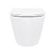 Унитаз подвесной Qtap Robin New Ultra Quiet безободковый с сиденьем Soft-close QT13332381АSW белый