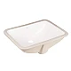 Умивальник врізний Qtap Stork 53x37 з донним клапаном PU02O білий