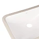 Умивальник врізний Qtap Stork 53x37 з донним клапаном PU02O білий