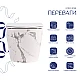 Унитаз подвесной Robin Ultra Quiet 490×365×325 мм, Marble, с сиденьем Slim Duroplast / Soft-close / Quick Release QT13332381АSMR Qtap