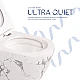 Унитаз подвесной Robin Ultra Quiet 490×365×325 мм, Marble, с сиденьем Slim Duroplast / Soft-close / Quick Release QT13332381АSMR Qtap