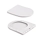 Унитаз подвесной Robin Ultra Quiet 490×365×325 мм, Marble, с сиденьем Slim Duroplast / Soft-close / Quick Release QT13332381АSMR Qtap