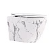 Унитаз подвесной Robin Ultra Quiet 490×365×325 мм, Marble, с сиденьем Slim Duroplast / Soft-close / Quick Release QT13332381АSMR Qtap