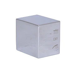 Ручка Qtap (38x30,8x41,9) для душової системи на три споживача Gemini Chrome QTGEM3830841950067