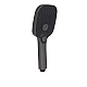 Лейка для ручного душа Qtap (43x100x260) для душевых систем Gemini Gunmetal Black PVD QTGEM43100260GMB50073