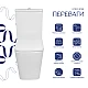 Унітаз підлоговий Qtap Crow Eco Ultra Quiet безобідковий з сідінням Soft-close QTCRO27W51030