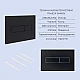 Готове рішення Qtap для ванної кімнати: підвісний унітаз Crow Ultra Quiet 485x340x290 + комплект інсталяції Standard (лінійна клавіша Black)