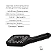 Акционный набор Qtap: Смеситель для душа Votice QTVOT6442T105NKB+Лійка QTHLA107BLM4578+Лійка QTRUC125BLM459+Шланг QTHADPVCSQ160B+Подключение+Кронштейн