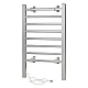 Полотенцесушитель электрический Qtap Arvin (SIL) 32708 с таймером