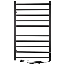 Чорна електрична рушникосушка Q-tap Evia 870x530 QTEVIBLA11121S