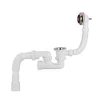 Сифон для ванни Lidz (WHI) 60 03 V002 00 (вихід 50 мм)