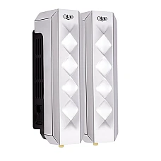 Подвійний дозатор для рідкого мила Q-tap QTDM350CP2 хром