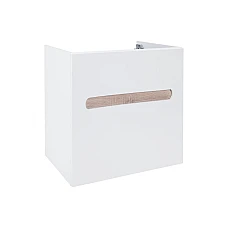 Тумба подвесная Qtap Virgo 60х46 QT1874TPА601W белый/белый дуб