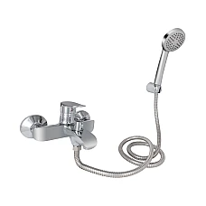 Смеситель для ванны Lidz Wieza 006 (c душевым гарнитуром) (k35) LDWIE006CRM45410 Chrome