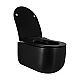 Унітаз підвісний Qtap Taurus безобідковий з сидінням Soft-close QT2433084EUQMB