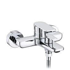 Змішувач для ванни Qtap Aries QTARI259CRM45559 хром