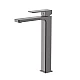 Смеситель для раковины Qtap Gemini высокий QTGEM269GMB45680 Gunmetal Black PVD