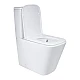 Унитаз напольный Qtap Tern Ultra Quiet безободковый с сиденьем Soft-Close QT17226003AW White