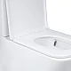 Унитаз напольный Qtap Tern Ultra Quiet безободковый с сиденьем Soft-Close QT17226003AW White