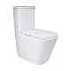 Унитаз напольный Qtap Tern Ultra Quiet безободковый с сиденьем Soft-Close QT17226003AW White