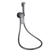 Набір для гігієнічного душу Qtap Slavonice QTSLA262GMB45916 Gunmetal Black PVD