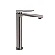 Смеситель для раковины Qtap Slavonice высокий QTSLA269GMB45925 Gunmetal Black PVD