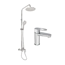 Набор смесителей Latwa 001 + Latwa 1030 Chrome