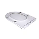 Qtap Сиденье для унитаза напольного (Vlasta) 560×363×30 мм, White, с микролифтом, Slim Duroplast, Quick Release QT28228300W3