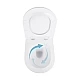 Готовое решение Qtap для ванной комнаты: подвесной унитаз Swan Ultra Quiet 520×360×320 + комплект инсталляции Nest 4 в 1 (квадратная клавиша Chrome)