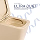 Унітаз підвісний Qtap Tern Ultra Quiet 520×345×325 мм, Beige, з сидінням Slim Duroplast / Soft-close / Quick Release QTTER26SB49001