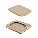 Унітаз підвісний Qtap Tern Ultra Quiet 520×345×325 мм, Beige, з сидінням Slim Duroplast / Soft-close / Quick Release QTTER26SB49001