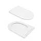 Унітаз підлоговий Qtap Evia Ultra Quiet 630×350×795 мм з сидінням Soft-close, White QTEVI27W49258