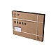Дзеркало Lidz Kubis (KU2) 800х600 з годинником, з LED-підсвічуванням Touch, з антизапотіванням, з димером, рег. яскравості LDKU800600CL48281