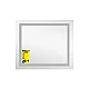 Зеркало Lidz Kubis (KU1) 700х600 с LED-подсветкой Touch, с антизапотеванием, с диммером, рег. яркости LDKU60070049285