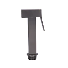 Лійка для ручного душу Qtap (160,5x18,2x56) для змішувача для раковини з гігієнічним душем Gemini Gunmetal Black PVD QTGEM160518256GMB50077