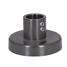 Кріплення стійки Qtap (35x59,5) для душової системи Gemini Gunmetal Black PVD QTGEM35595GMB50206
