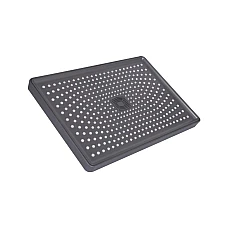 Стельова лійка Qtap (305x210x40) для душової системи Presto Graphite QTPRE30521040GRP50582