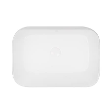 Раковина-чаша Qtap Scorpio 550х390х120 White с донным клапаном QT14112243W