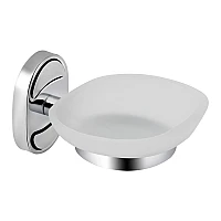 Мильниця з тримачем Lidz Oreo 0201 настінна LDORE0201CRM22083 хром