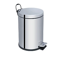 Відро для сміття Lidz Oreo 0112 12 л LDORE0112CRM22256 хром